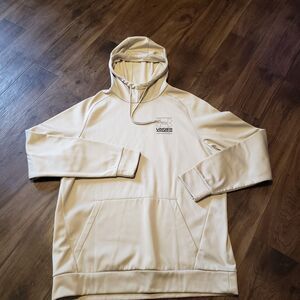 Under Armour Loose Thick  (Gold Tone)  Men's Hoodie Sz L